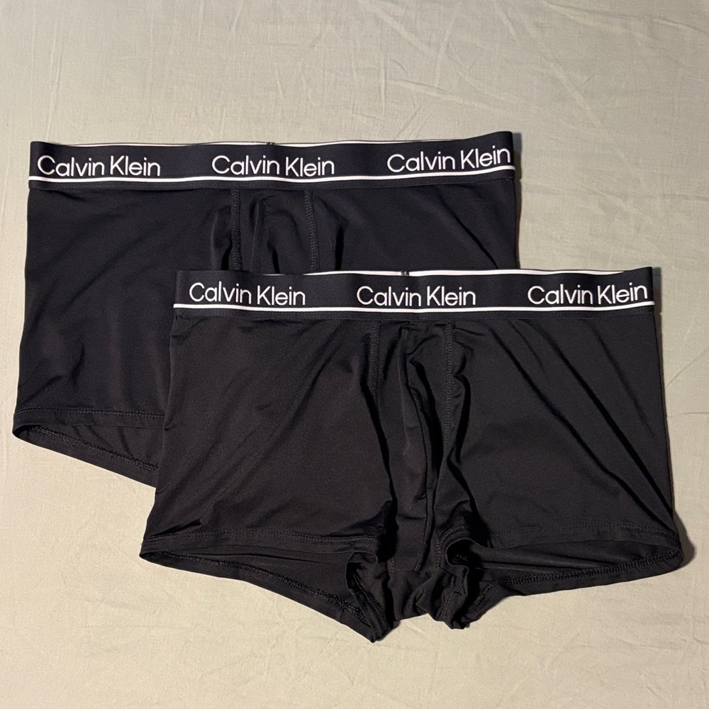 Calvin Klein Black Boxer Briefs - 2 Pack